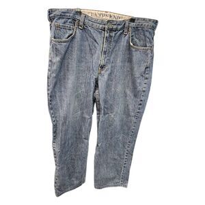 Lands End Straight Leg Jeans Mens 38x28